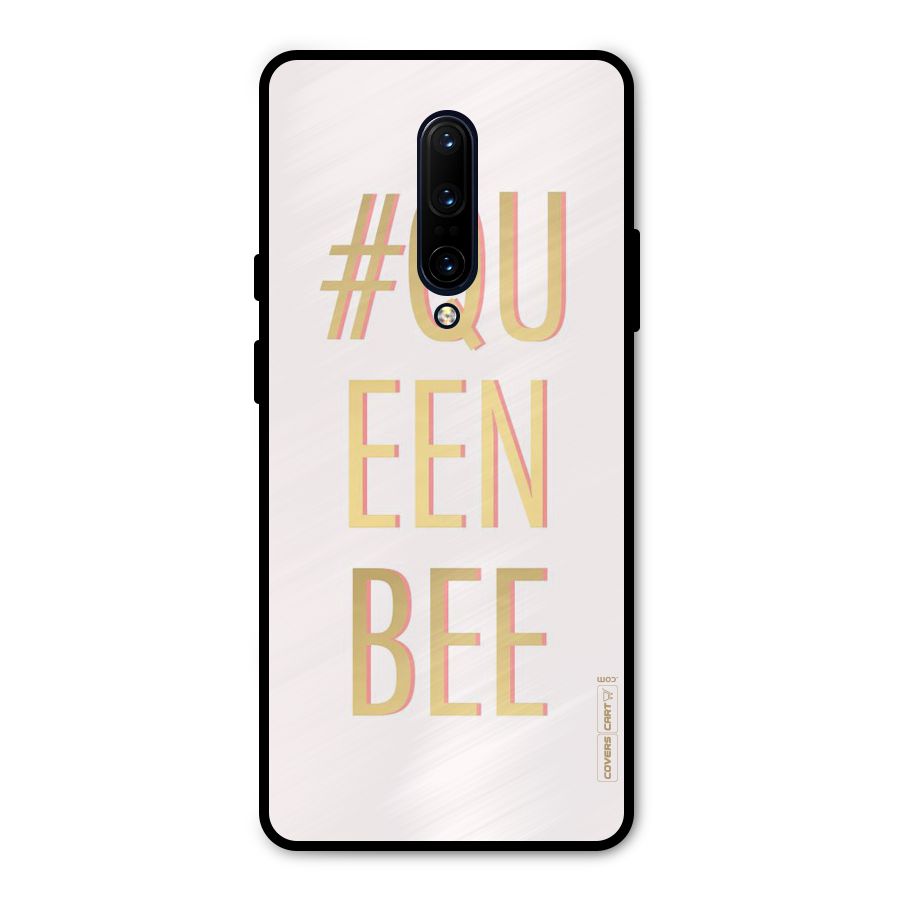 Queen Bee Metal Back Case for OnePlus 7 Pro