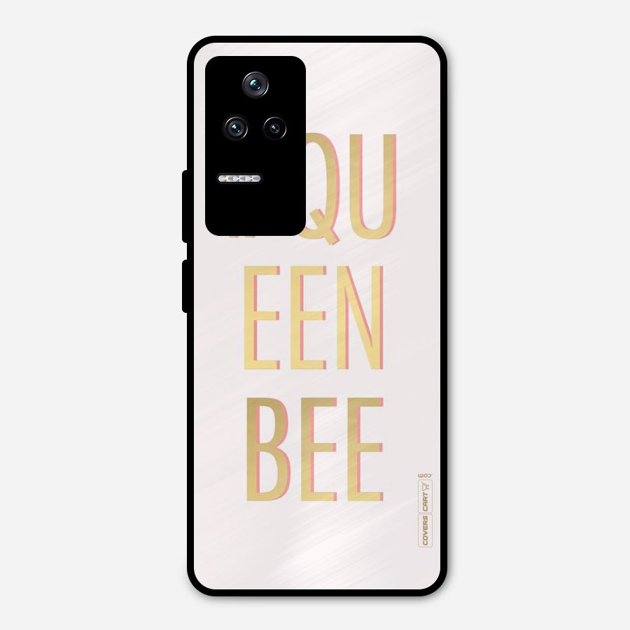 Queen Bee Metal Back Case for Poco F4 5G