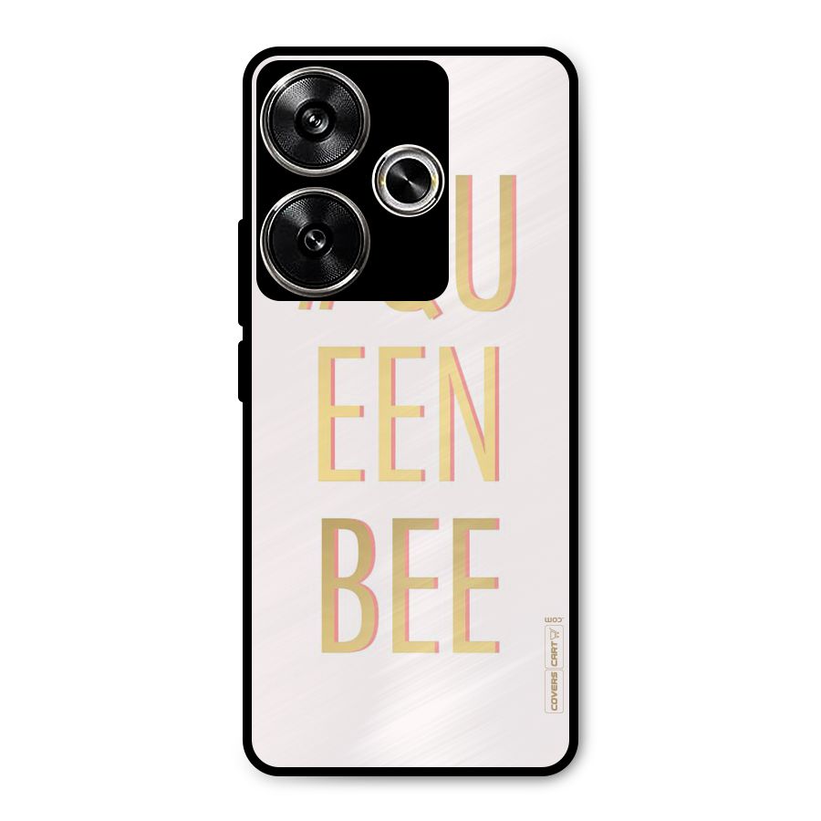 Queen Bee Metal Back Case for Poco F6
