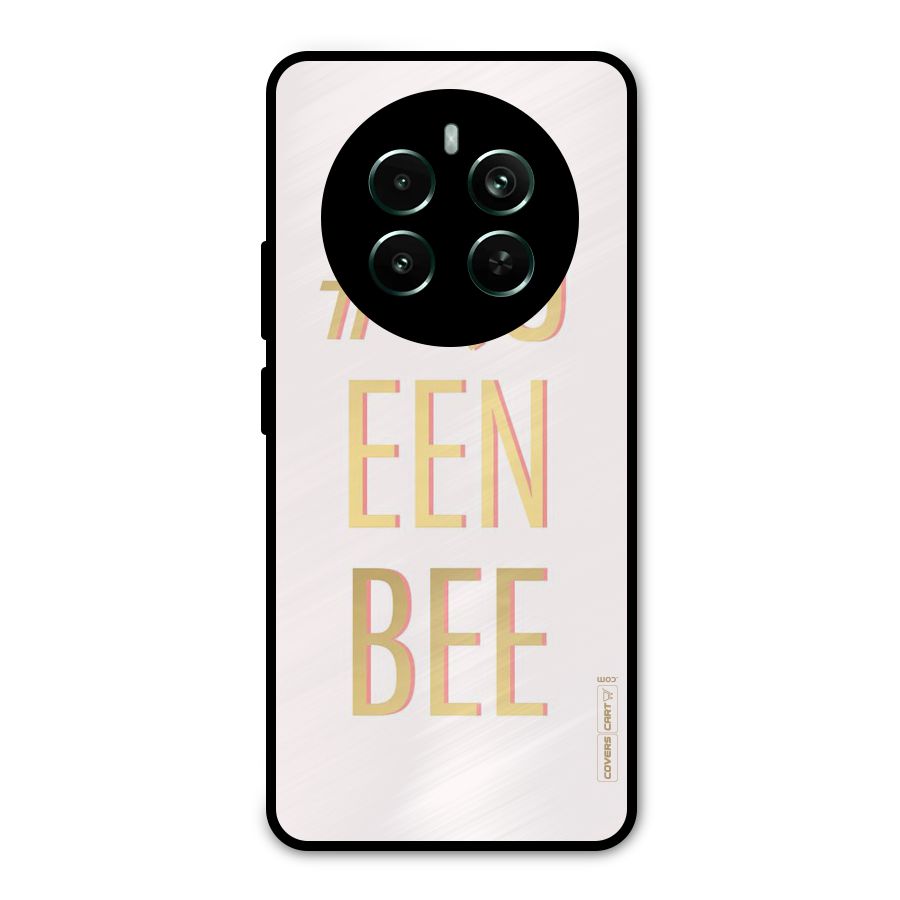 Queen Bee Metal Back Case for Realme 12 Pro Plus