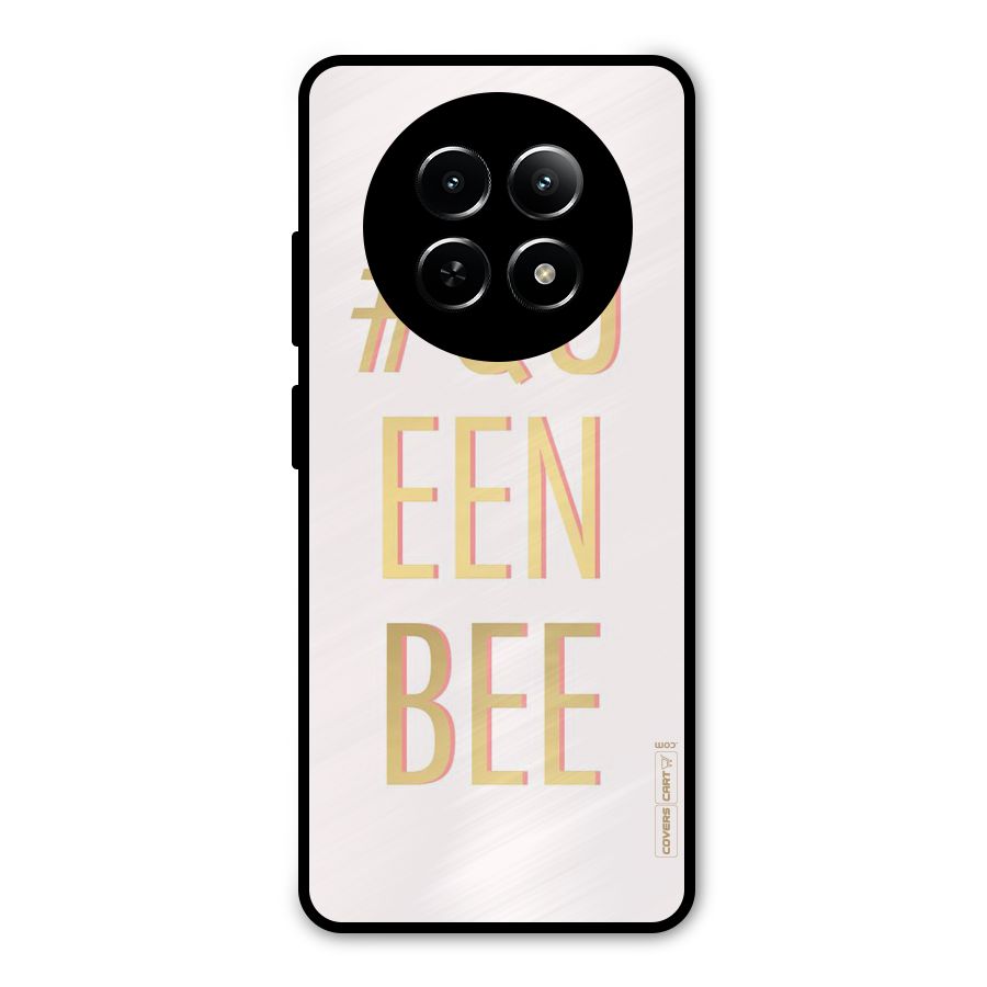 Queen Bee Metal Back Case for Realme 12x 5G