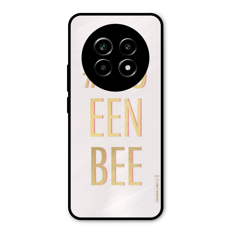 Queen Bee Metal Back Case for Realme 13 Pro