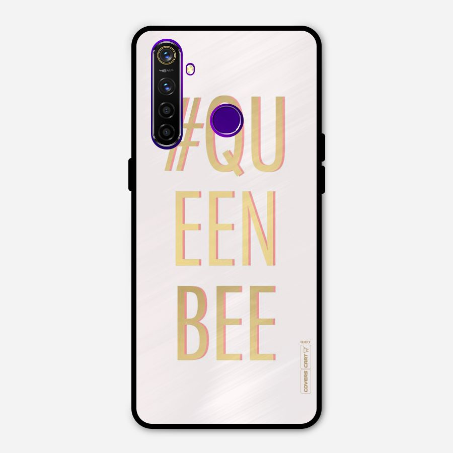 Queen Bee Metal Back Case for Realme 5 Pro