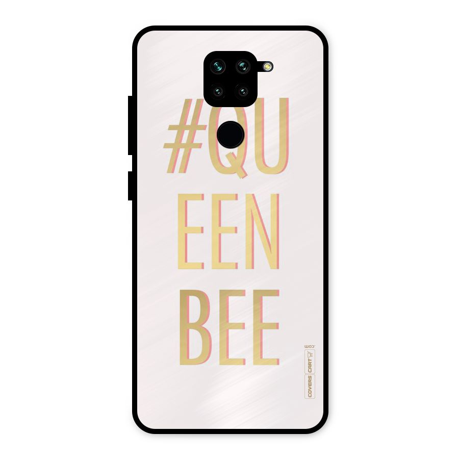 Queen Bee Metal Back Case for Redmi Note 9