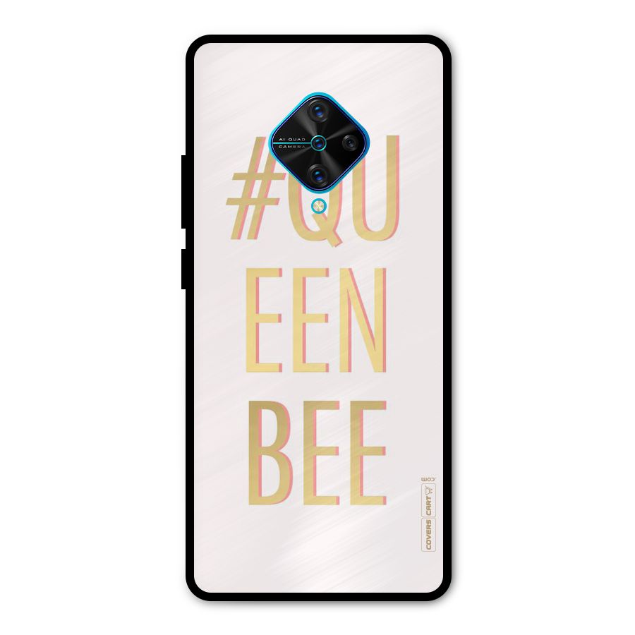 Queen Bee Metal Back Case for Vivo S1 Pro