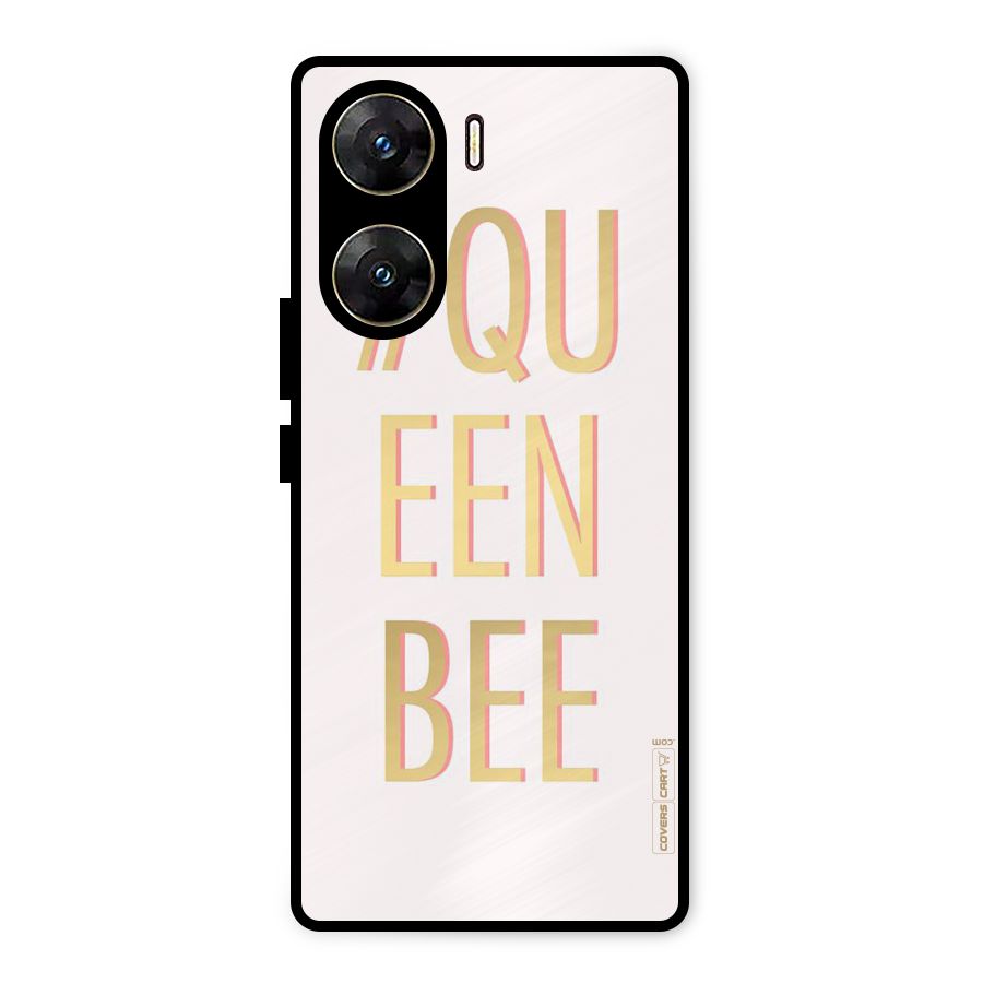Queen Bee Metal Back Case for Vivo V29e