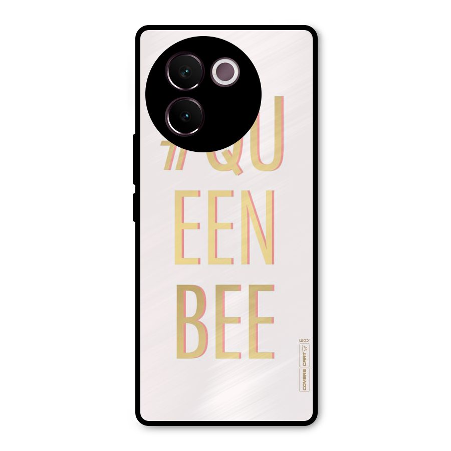Queen Bee Metal Back Case for Vivo V30e