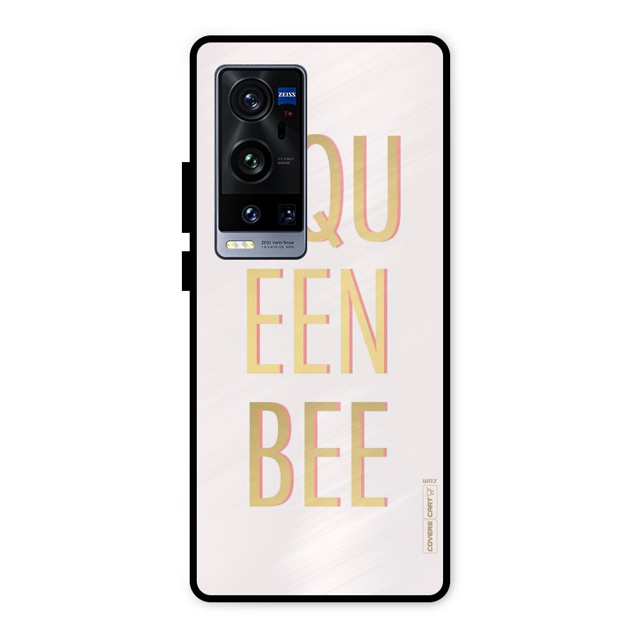 Queen Bee Metal Back Case for Vivo X60 Pro Plus