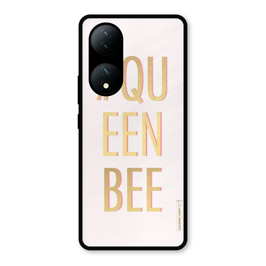 Queen Bee Metal Back Case for Vivo Y100a
