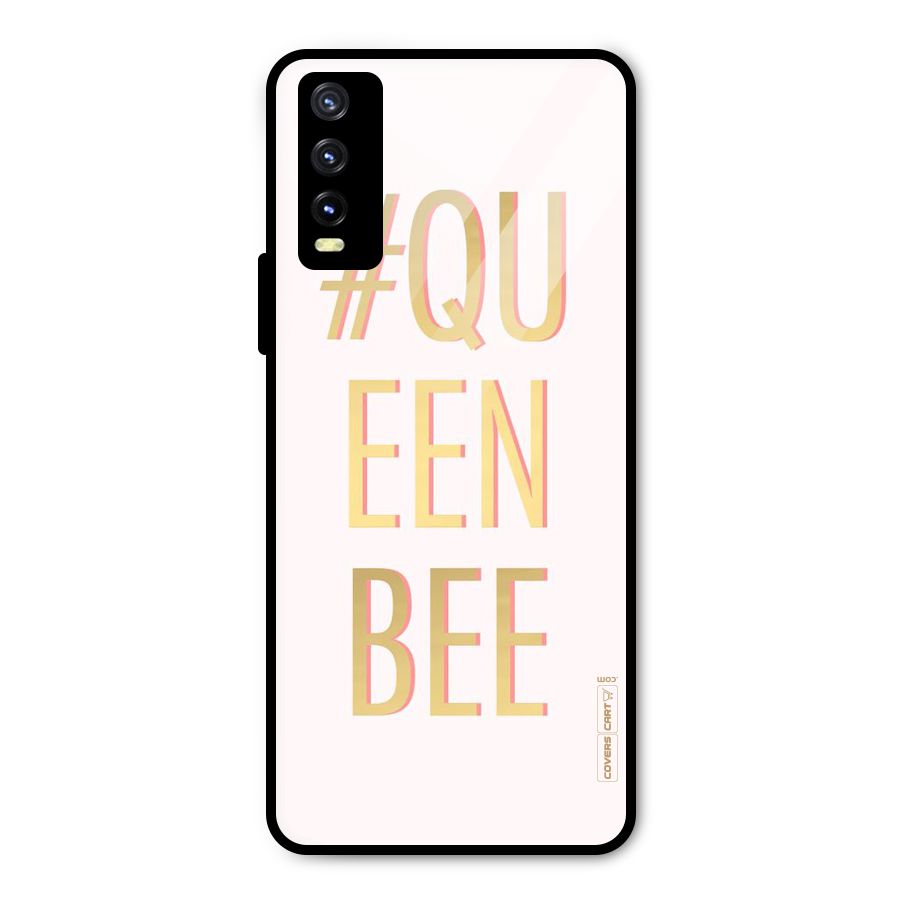 Queen Bee Metal Back Case for Vivo Y20