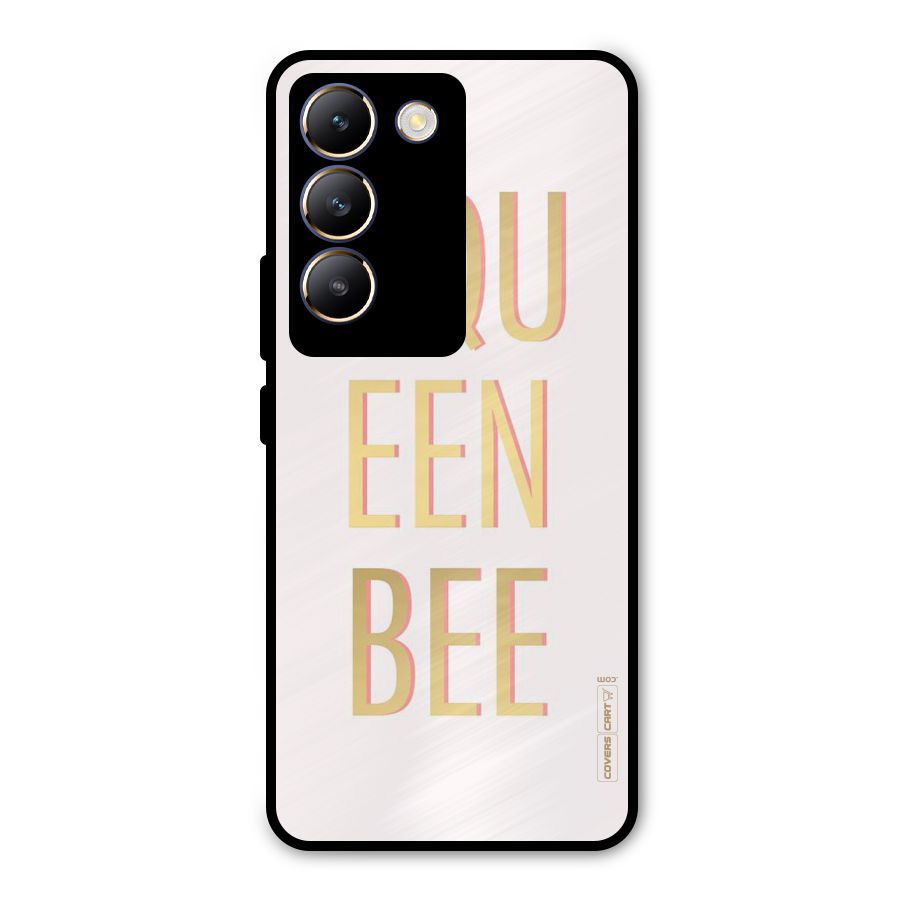 Queen Bee Metal Back Case for Vivo Y200e