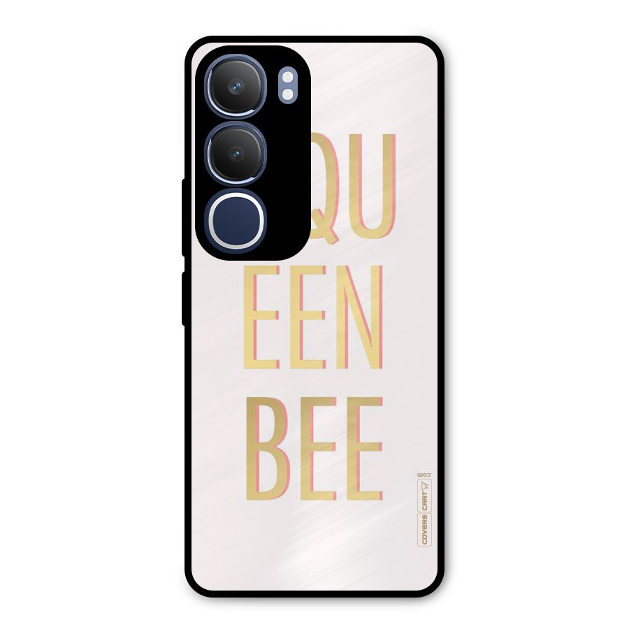 Queen Bee Metal Back Case for Vivo Y29