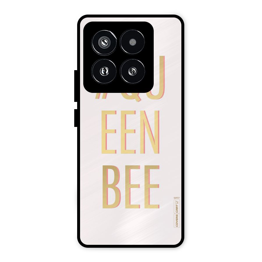 Queen Bee Metal Back Case for Xiaomi 14 Pro