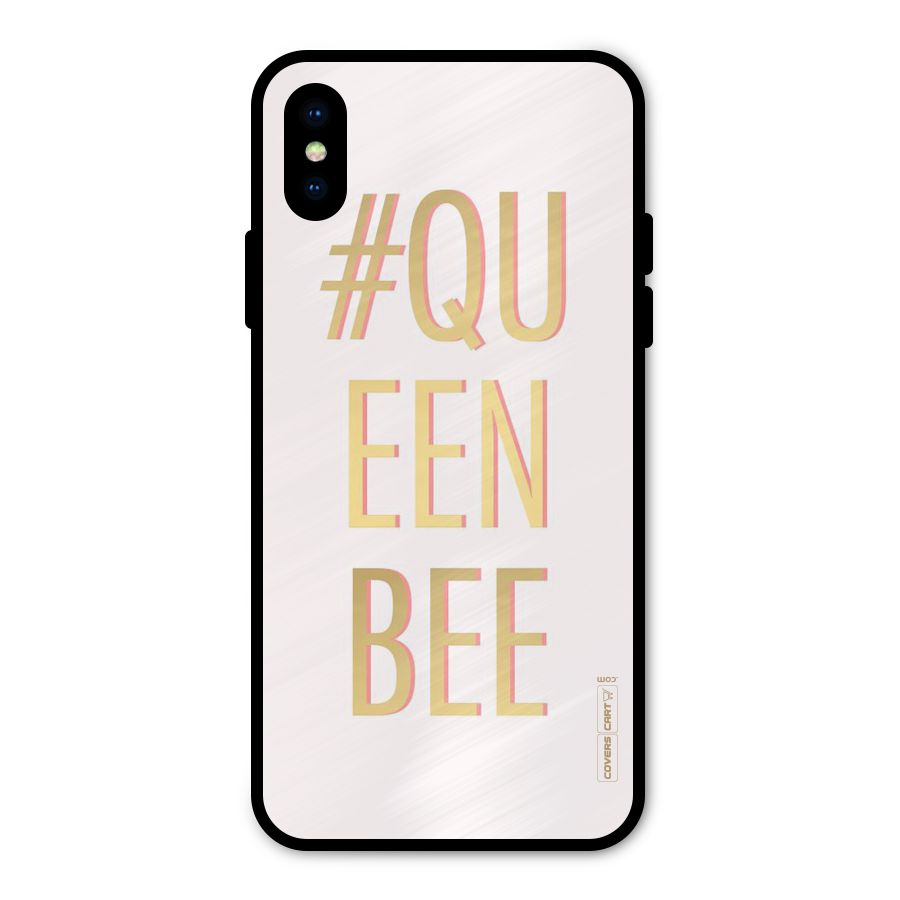 Queen Bee Metal Back Case for iPhone XS