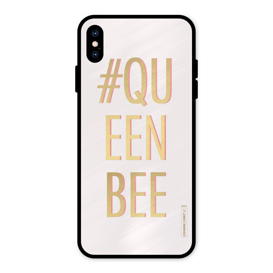 Queen Bee Metal Back Case for iPhone XS Max