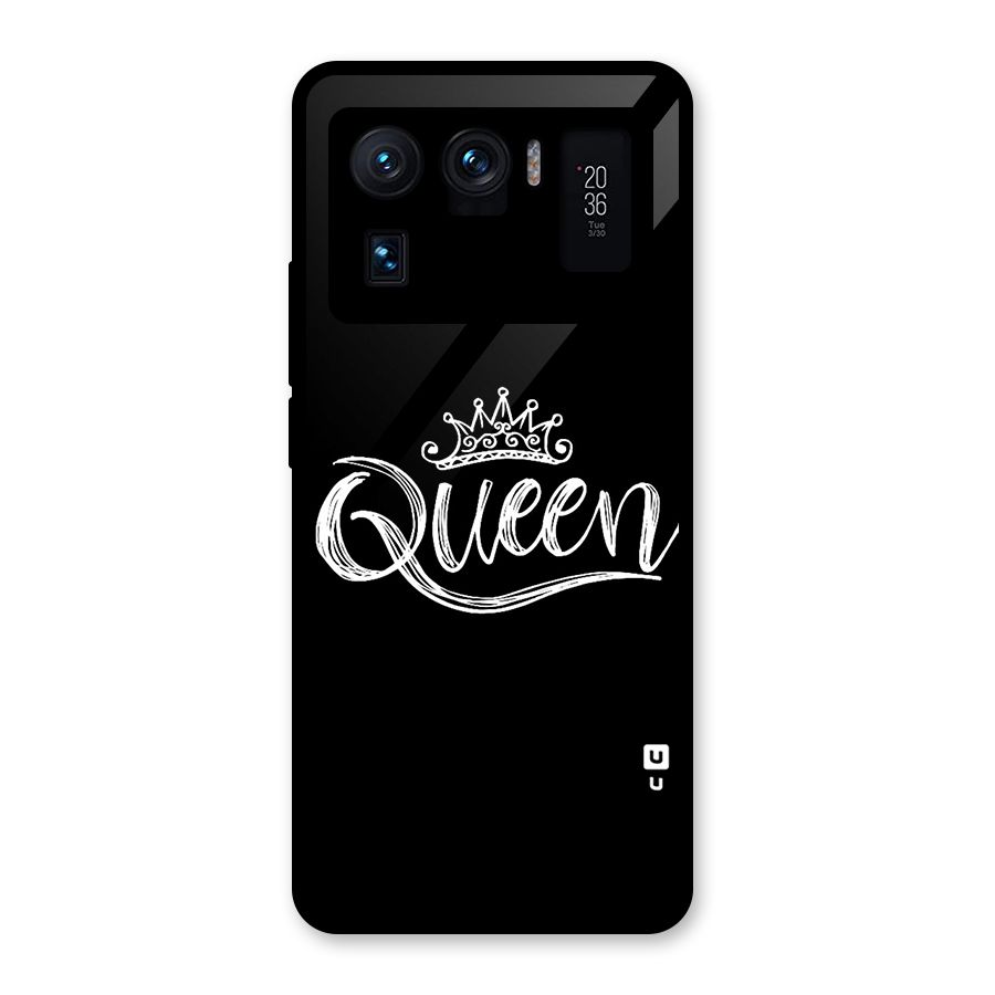 Queen Crown Glass Back Case for Mi 11 Ultra