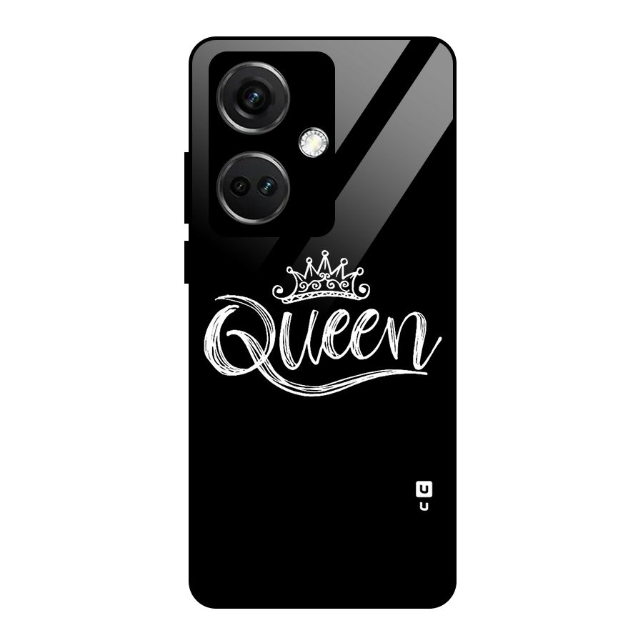 Queen Crown Glass Back Case for OnePlus Nord CE 3 5G