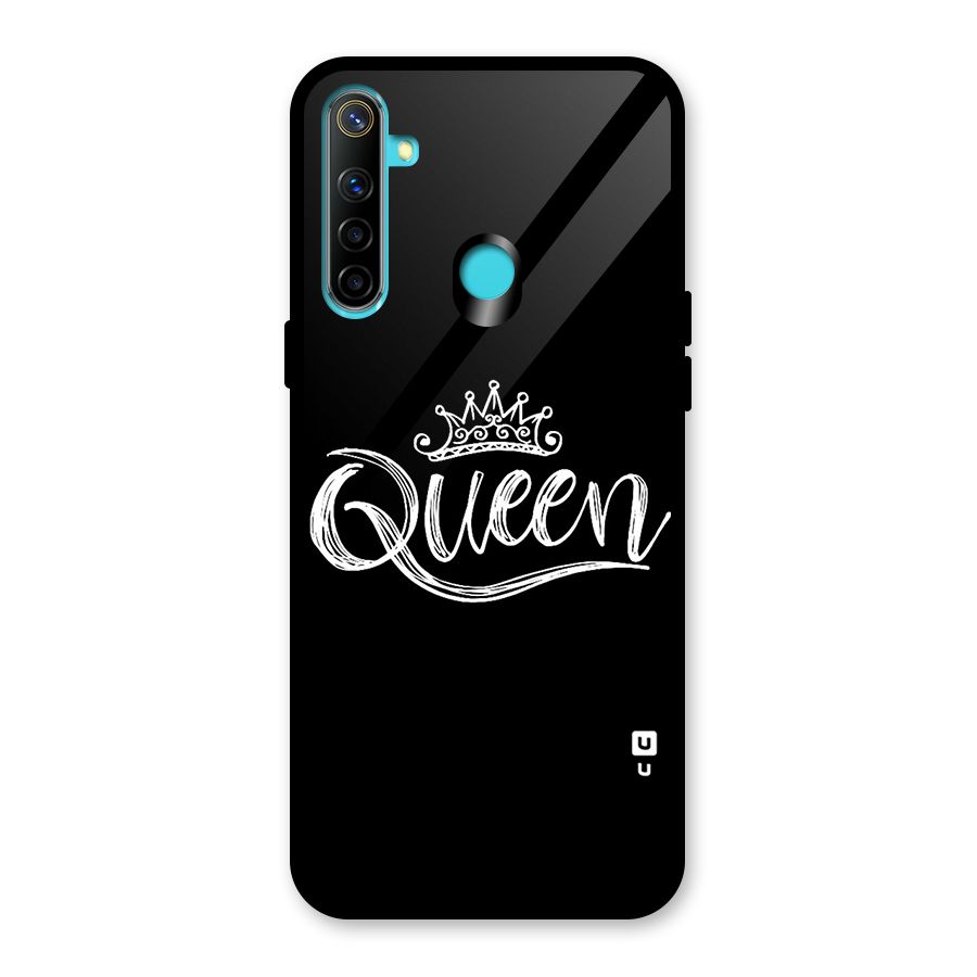 Queen Crown Glass Back Case for Realme Narzo 10