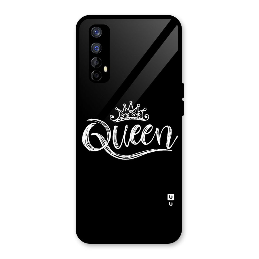 Queen Crown Glass Back Case for Realme Narzo 20 Pro