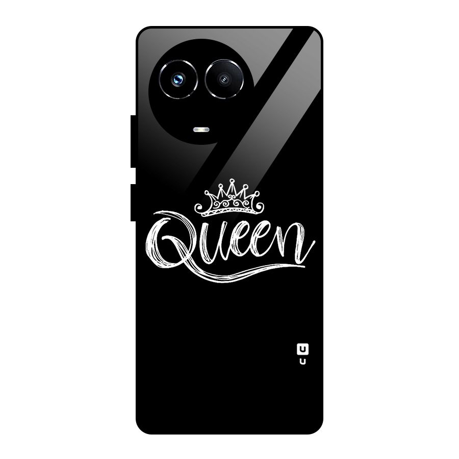 Queen Crown Glass Back Case for Realme Narzo 60X