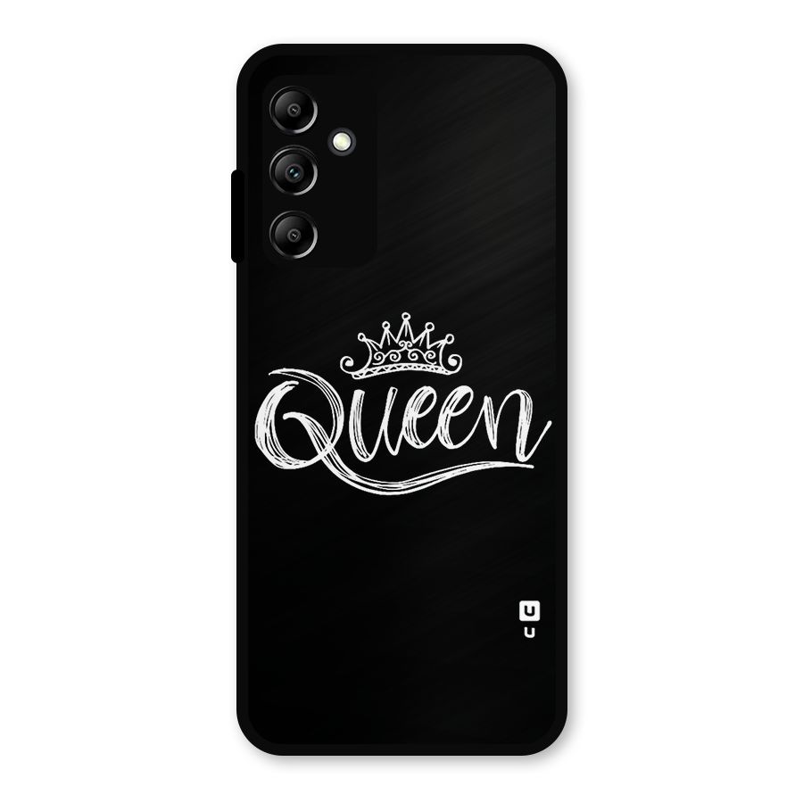 Queen Crown Metal Back Case for Galaxy A14 5G
