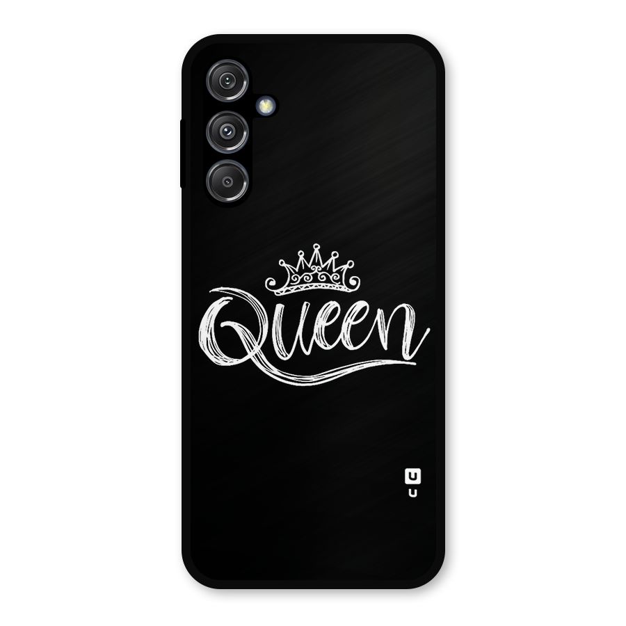 Queen Crown Metal Back Case for Galaxy M34 5G