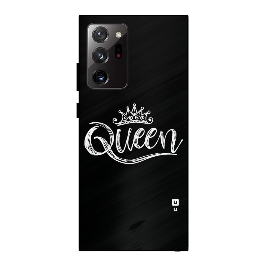 Queen Crown Metal Back Case for Galaxy Note 20 Ultra
