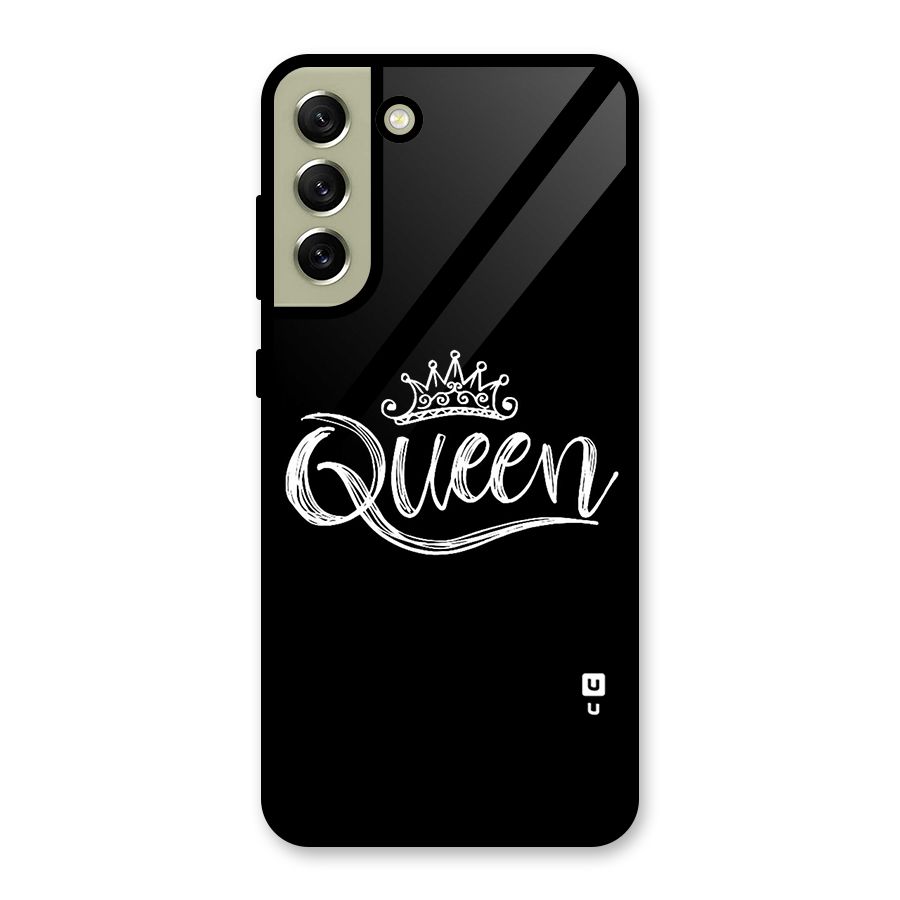 Queen Crown Metal Back Case for Galaxy S21 FE 5G (2023)