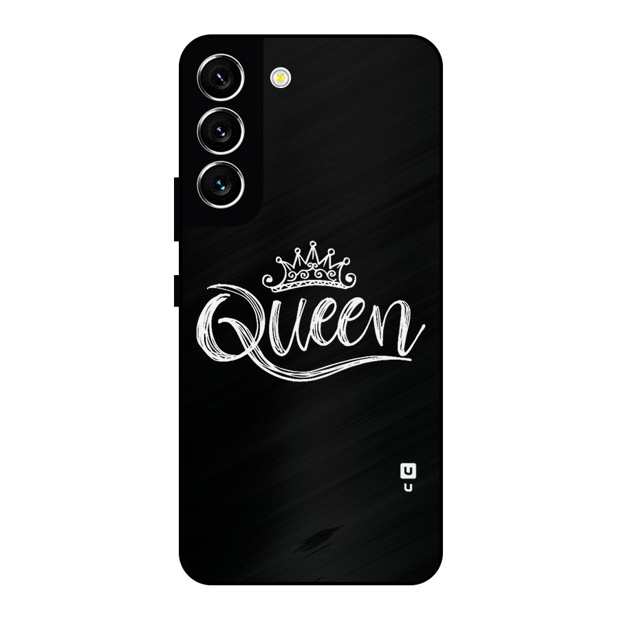 Queen Crown Metal Back Case for Galaxy S22 5G