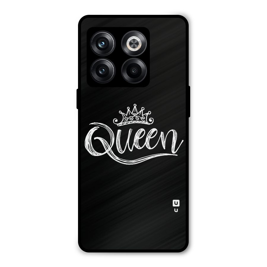 Queen Crown Metal Back Case for OnePlus 10T