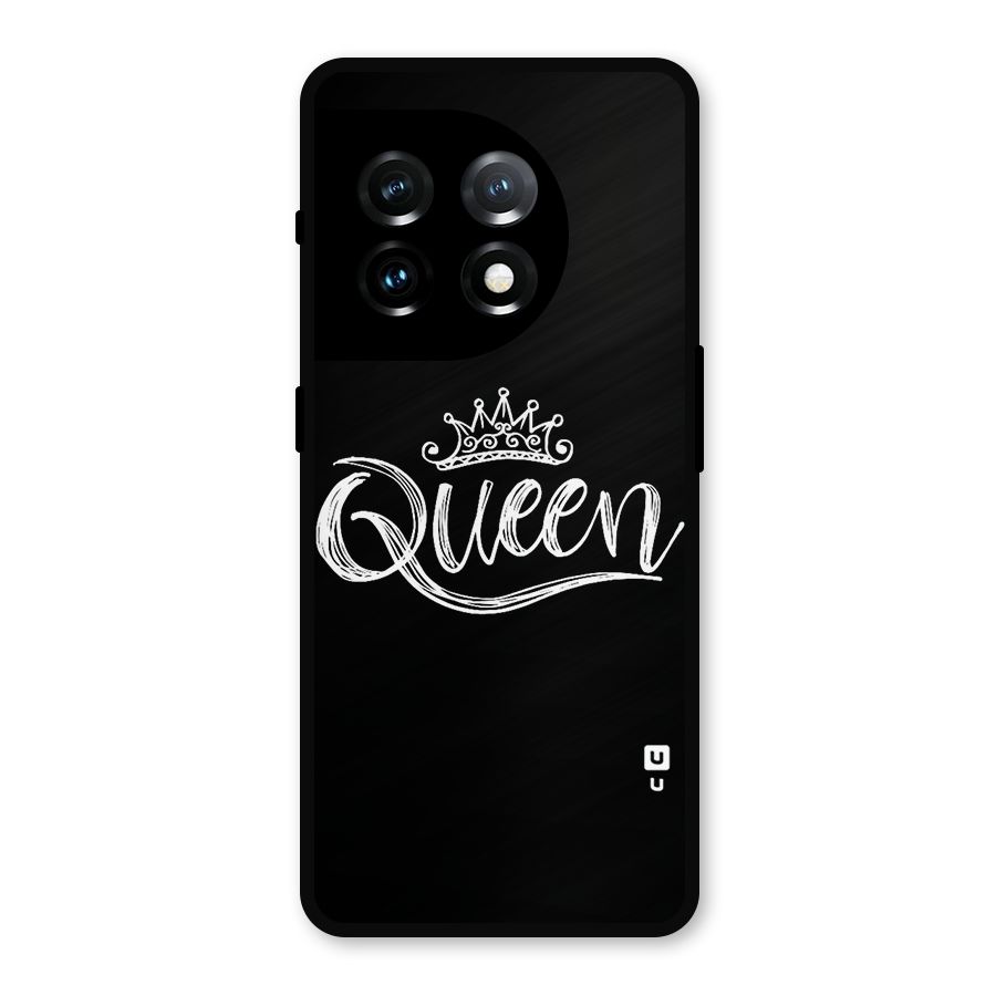 Queen Crown Metal Back Case for OnePlus 11