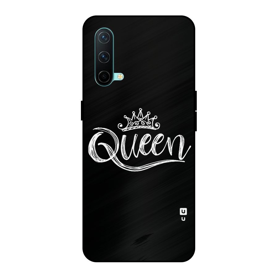 Queen Crown Metal Back Case for OnePlus Nord CE 5G