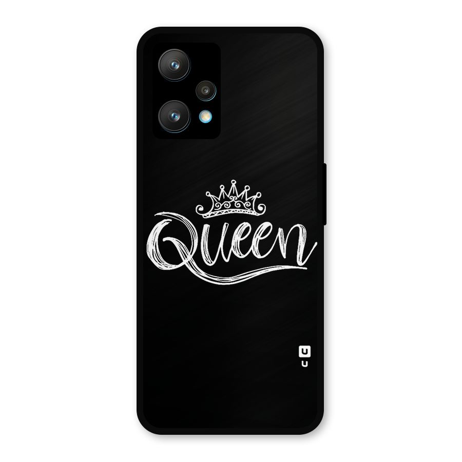 Queen Crown Metal Back Case for Realme 9