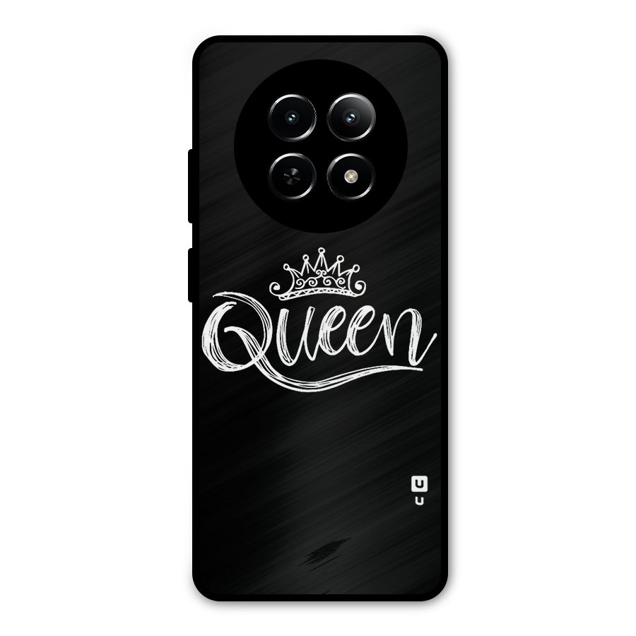 Queen Crown Metal Back Case for Realme Narzo N65