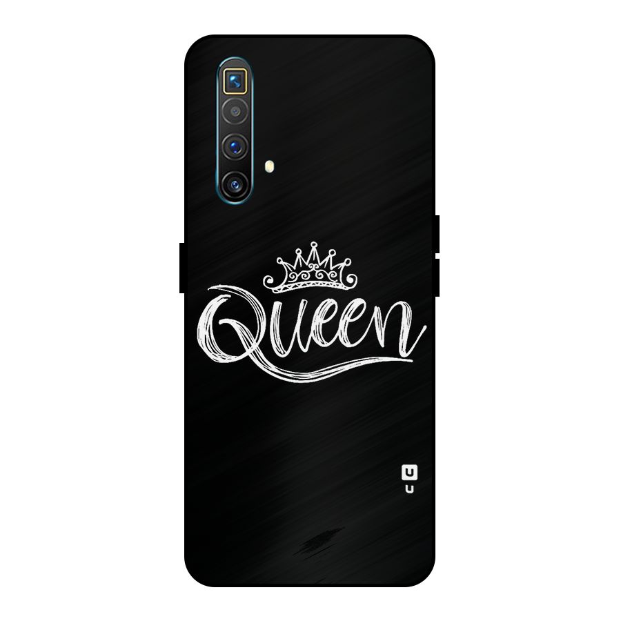 Queen Crown Metal Back Case for Realme X3