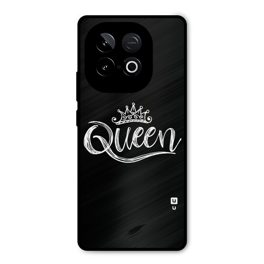 Queen Crown Metal Back Case for iQOO Neo 10