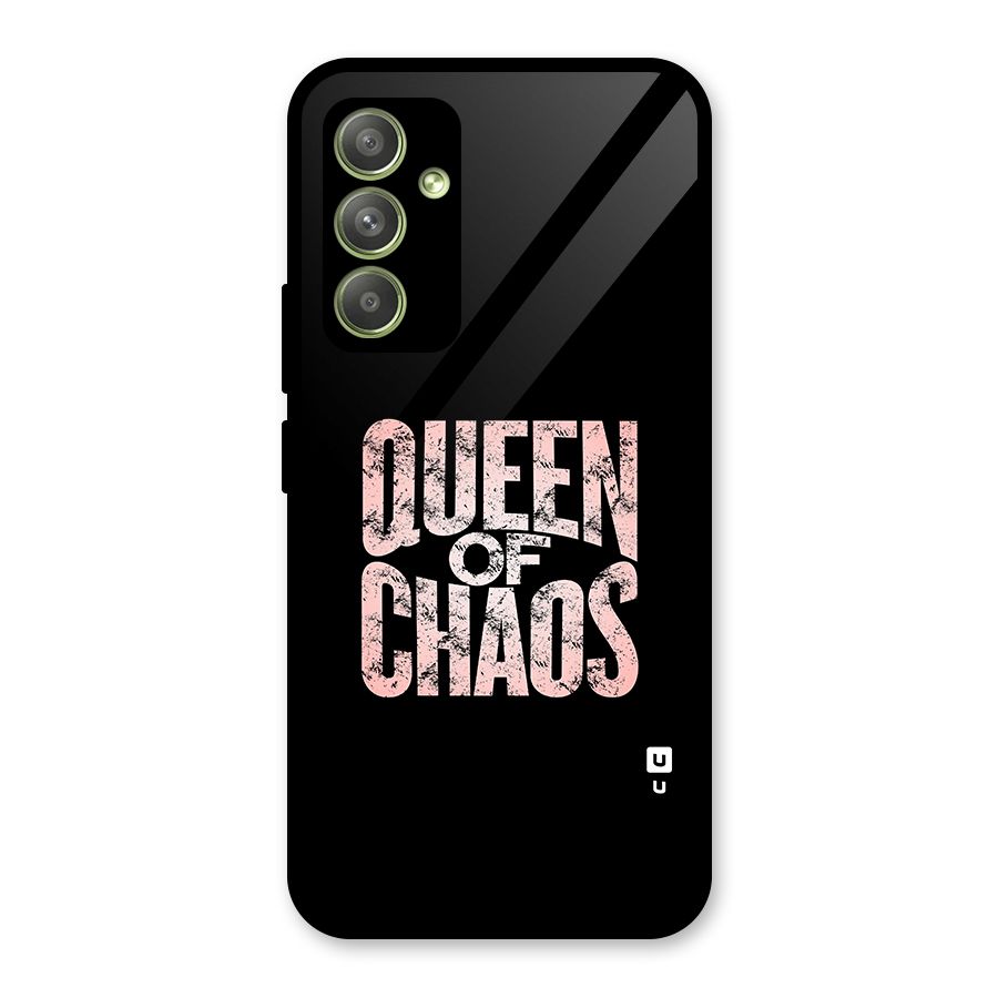 Queen of Chaos Glass Back Case for Galaxy A54