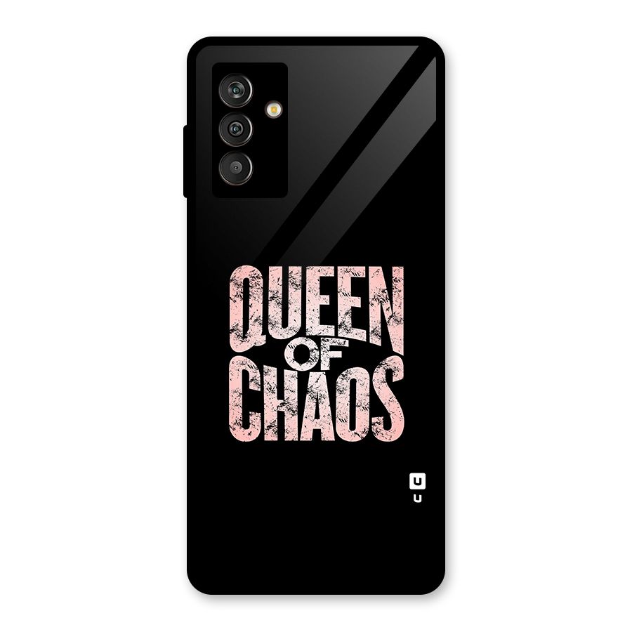 Queen of Chaos Glass Back Case for Galaxy M13