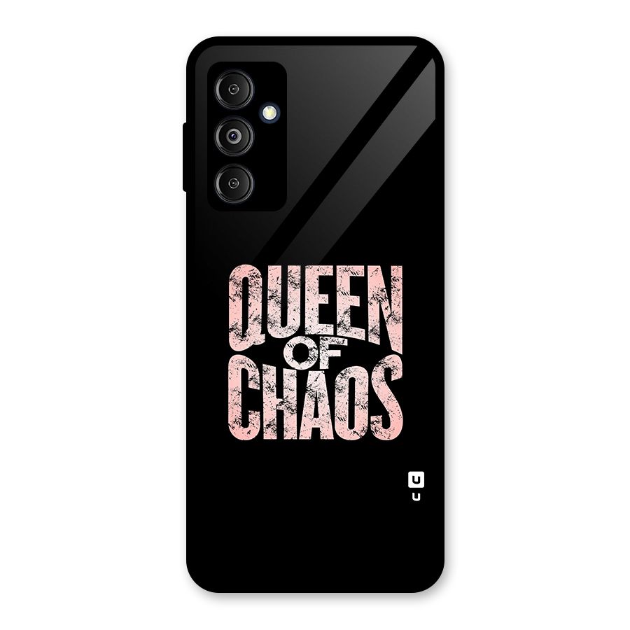 Queen of Chaos Glass Back Case for Galaxy M14 5G