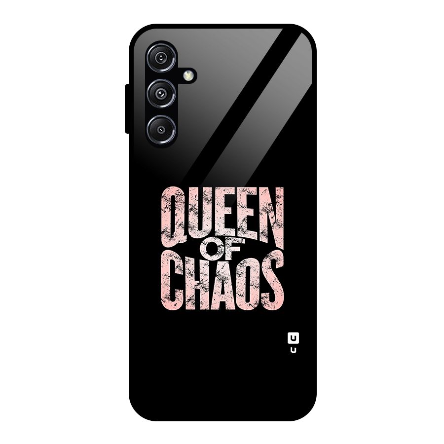 Queen of Chaos Glass Back Case for Galaxy M34 5G