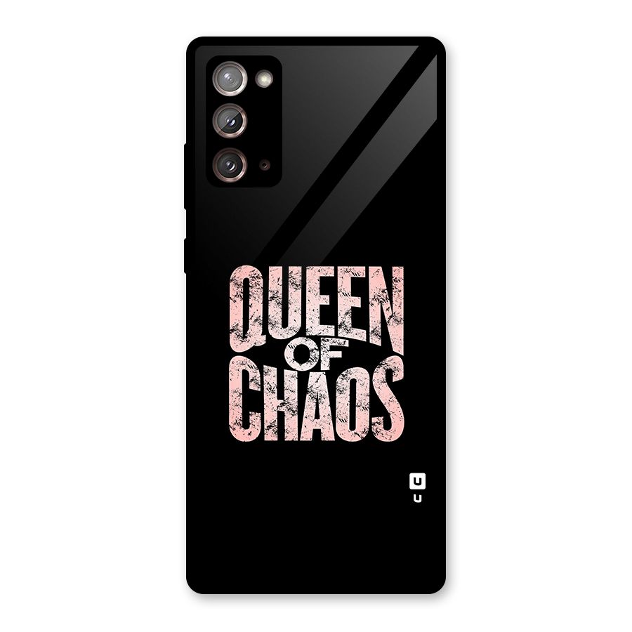 Queen of Chaos Glass Back Case for Galaxy Note 20