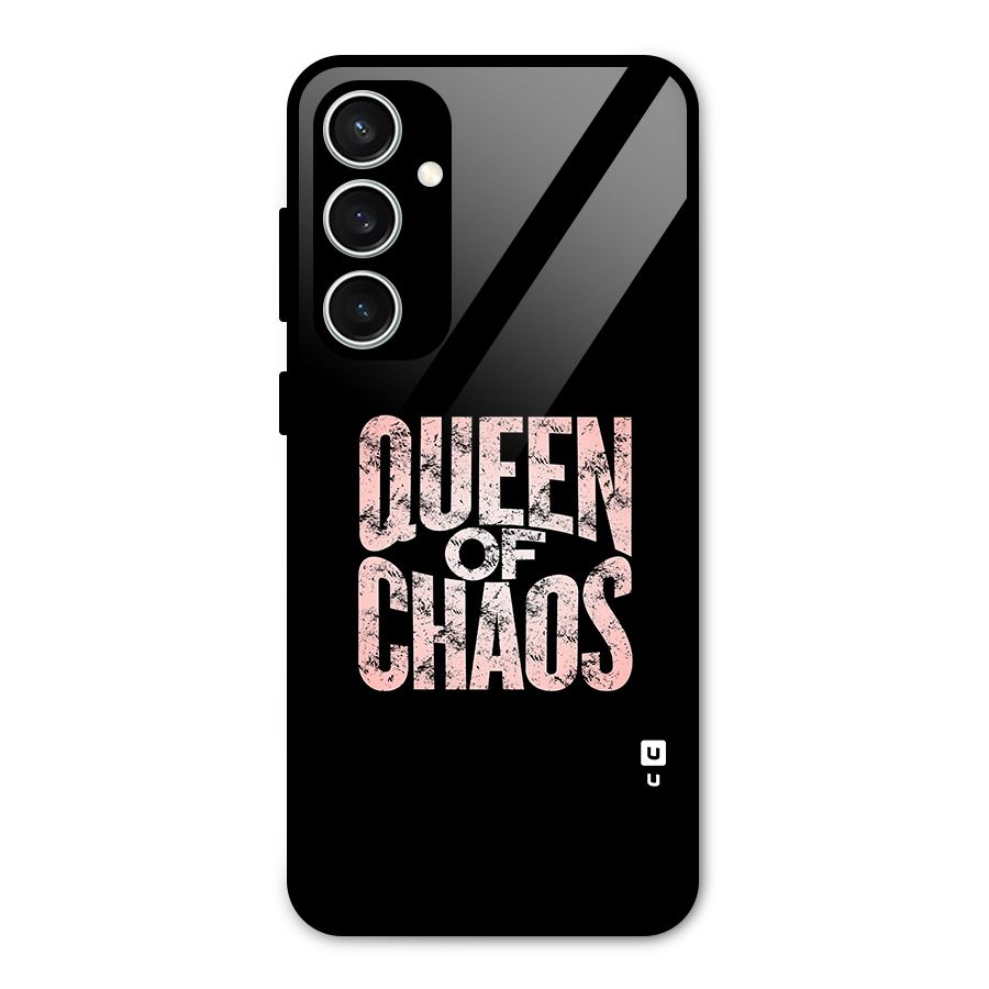 Queen of Chaos Glass Back Case for Galaxy S23 FE
