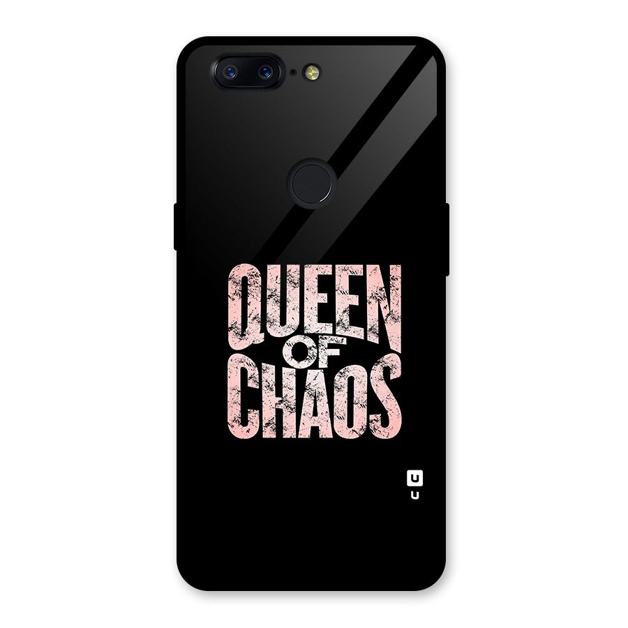 Queen of Chaos Glass Back Case for OnePlus 5T