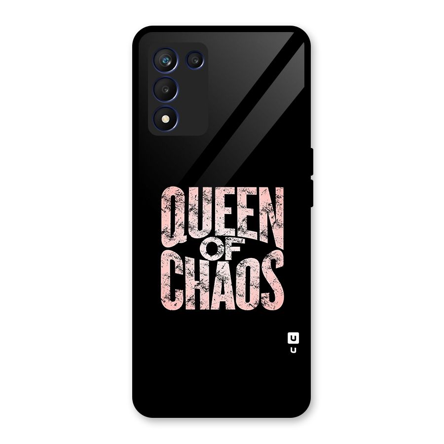 Queen of Chaos Glass Back Case for Realme 9 5G Speed