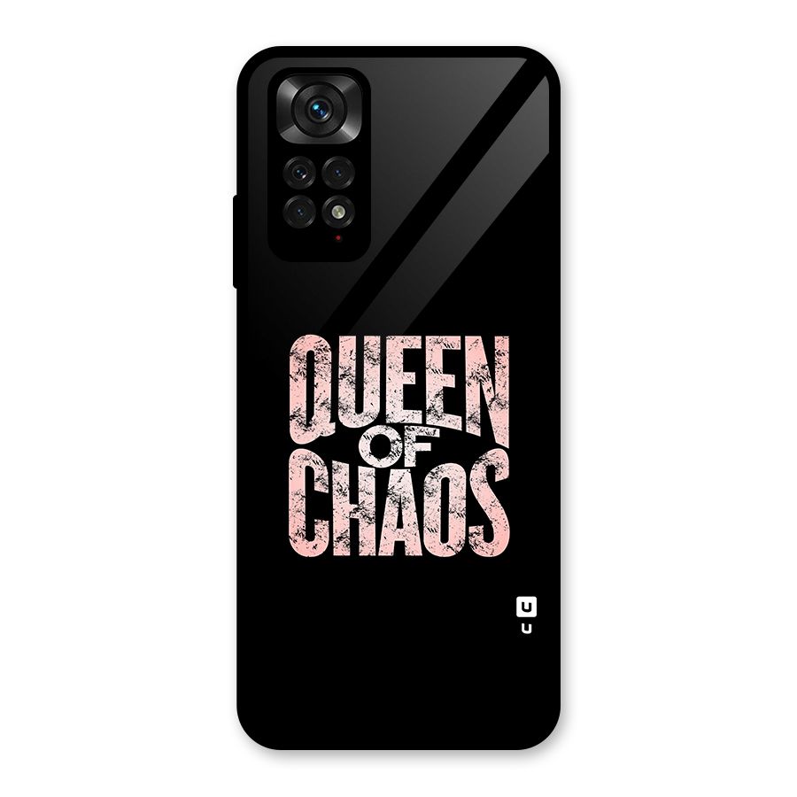 Queen of Chaos Glass Back Case for Redmi Note 11S