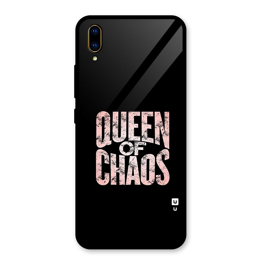 Queen of Chaos Glass Back Case for Vivo V11 Pro