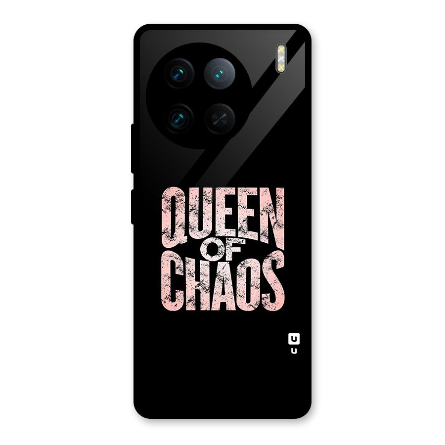 Queen of Chaos Glass Back Case for Vivo X90 Pro