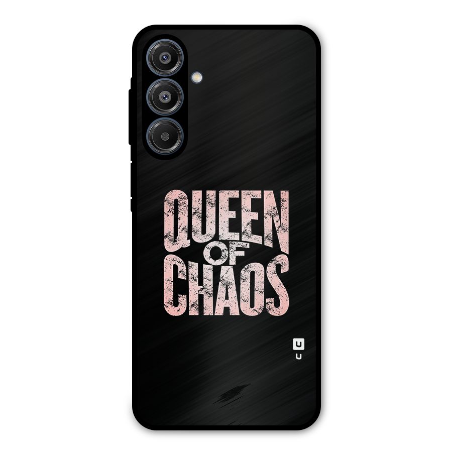 Queen of Chaos Metal Back Case for Galaxy A16 5G