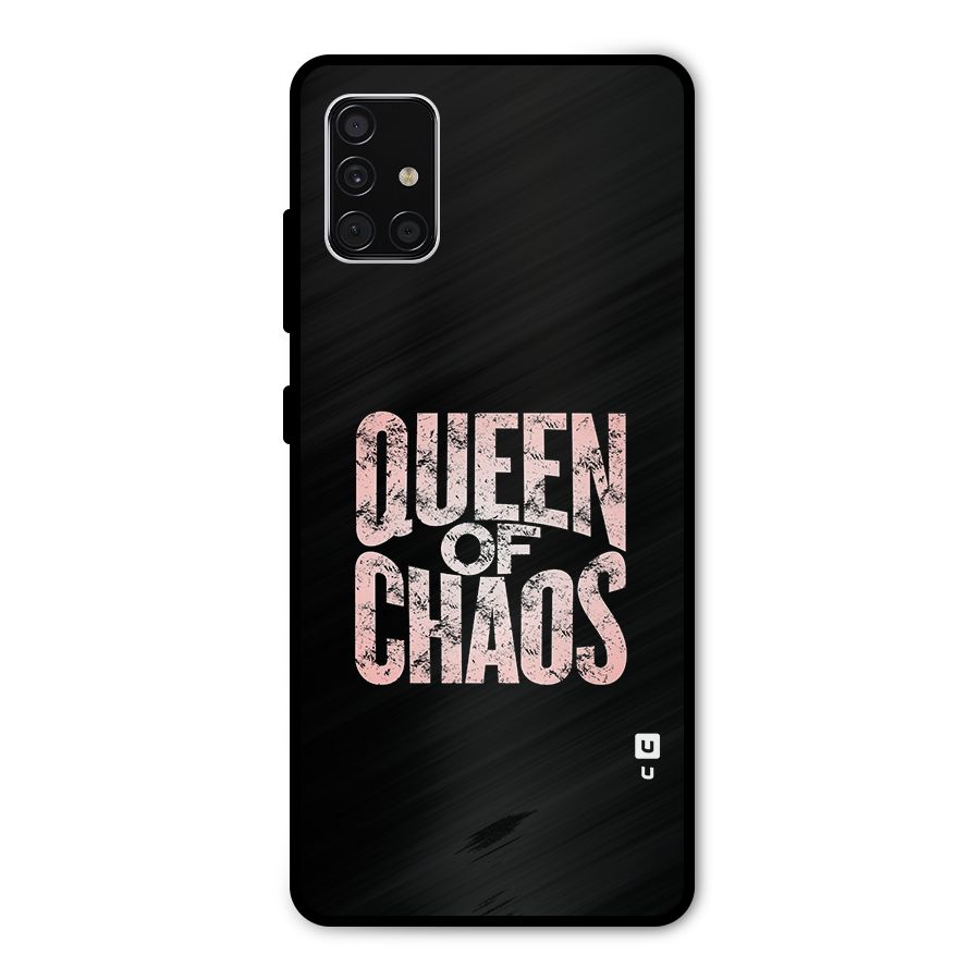 Queen of Chaos Metal Back Case for Galaxy A51