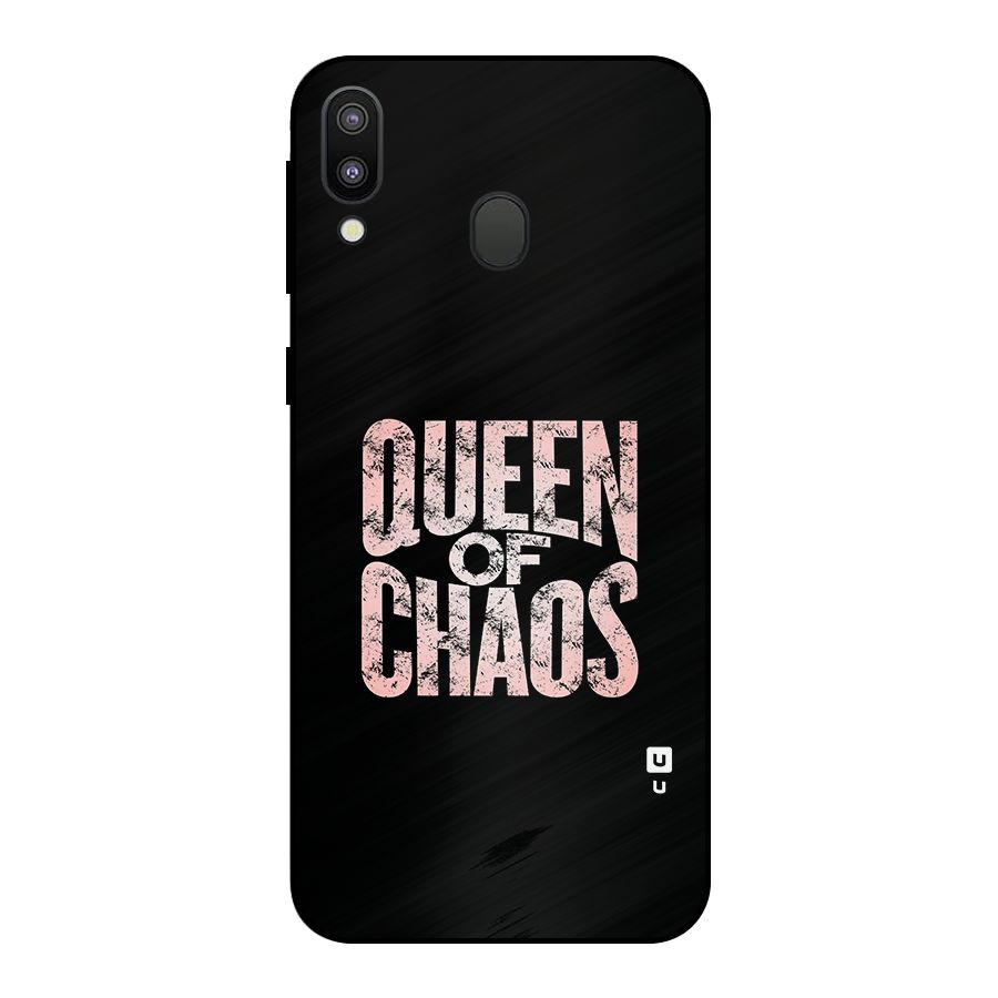 Queen of Chaos Metal Back Case for Galaxy M20